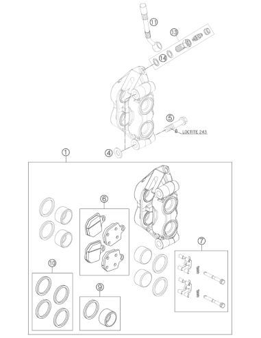 Hollow Screw Cmpl. M 10x1 98 (KTM/HVA/GG) St:50