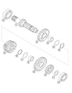 Stop Disk 17,2x24x1 (KTM/HVA/GG)
