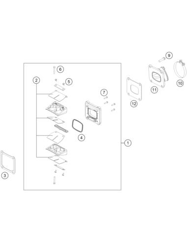 Brida de Aspiración (KTM/HVA/GG)