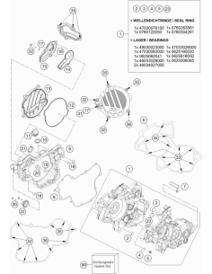 Bushing Idler Gear (KTM/HVA/GG) 2