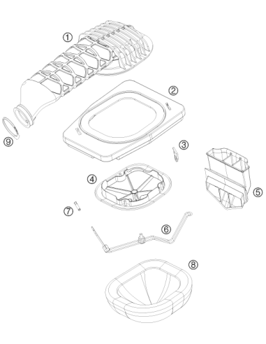 Hose Clamp 50-70mm (KTM/HVA/GG)