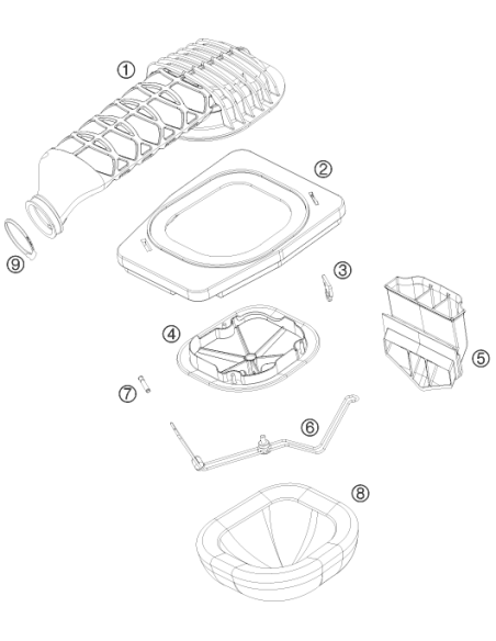 Hose Clamp 50-70mm (KTM/HVA/GG)