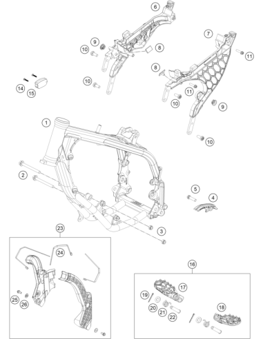 Self-locking NUT M8 CU (KTM/HVA/GG)