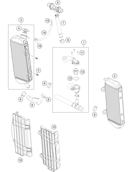 Angle Piece 90 Degree M10x1 (KTM/HVA/GG)