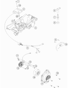 CDI Control Unit 150sx (KTM/HVA/GG)