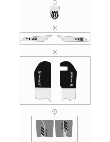Sticker SET 65 SX 171x145 (WP)