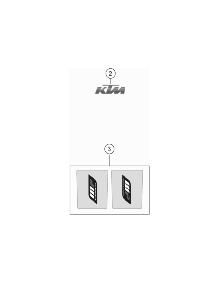 KIT DE Adhesivos DE Horquilla 175x45 (WP)