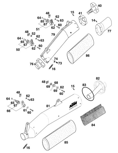 Damp. Component Silicone Grey (KTM/HVA/GG)