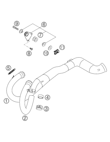 Damp. Component Silicone Grey (KTM/HVA/GG)