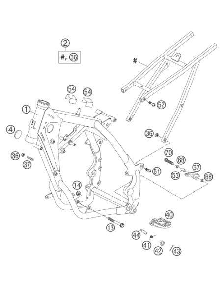 Self Locking NUT M10 CU Ws=14 (KTM/HVA/GG)