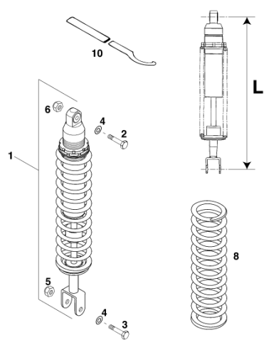 Self Locking NUT M10 CU Ws=14 (KTM/HVA/GG)