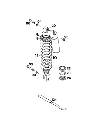 Self Locking NUT M10 CU Ws=14 (KTM/HVA/GG)