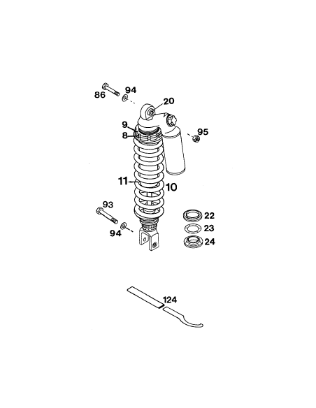 Self Locking NUT M10 CU Ws=14 (KTM/HVA/GG)