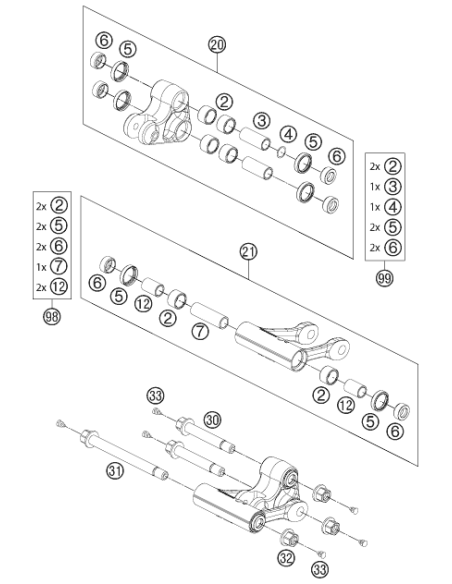 Plastic CAP Sfl10 (KTM/HVA/GG)