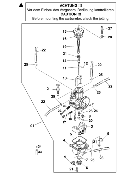 Retaining Plate FOR Bleeder (KTM/HVA/GG)