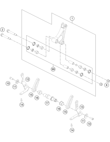 Self Locking NUT M14x1.5 Ws19 (KTM/HVA/GG)
