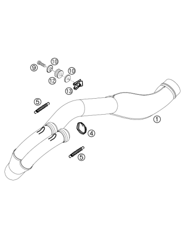 Range Change Metal NUT M8 (KTM/HVA/GG)