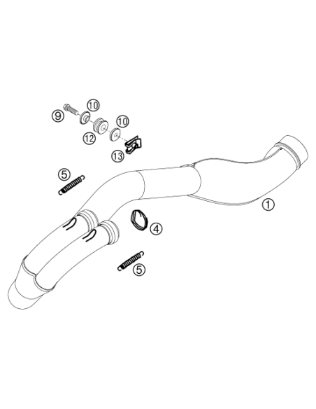 Range Change Metal NUT M8 (KTM/HVA/GG)