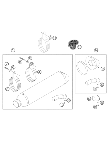 Tuerca Para Chapa M6 SS (KTM/HVA/GG)