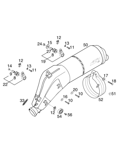 Tuerca Para Chapa M6 SS (KTM/HVA/GG)