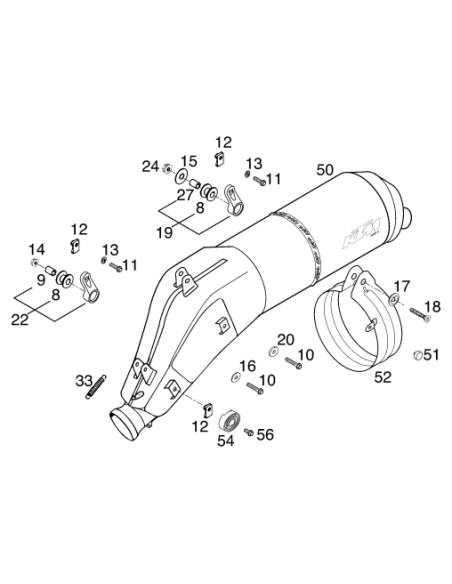 Tuerca Para Chapa M6 SS (KTM/HVA/GG)