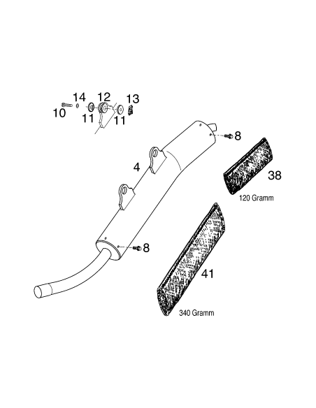Tuerca Para Chapa M6 SS (KTM/HVA/GG)