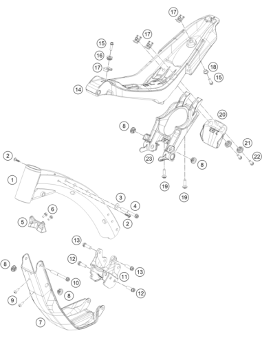 Tuerca Para Chapa M6 SS (KTM/HVA/GG)