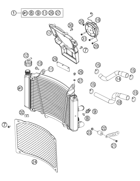 Tuerca Para Chapa M6 SS (KTM/HVA/GG)