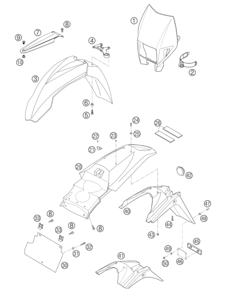 Tuerca Para Chapa M6 SS (KTM/HVA/GG)