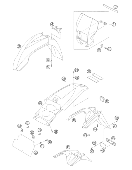 Tuerca Para Chapa M6 SS (KTM/HVA/GG)