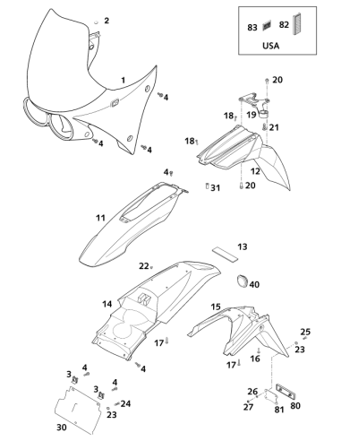 Tuerca Para Chapa M6 SS (KTM/HVA/GG)