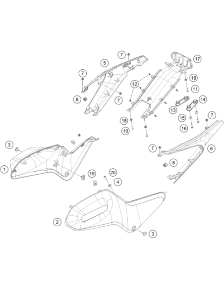 Tuerca Para Chapa M6 SS (KTM/HVA/GG)