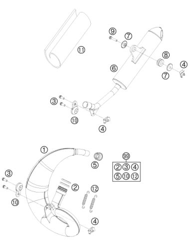 Tuerca Para Chapa M6 SS (KTM/HVA/GG)