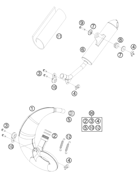 Tuerca Para Chapa M6 SS (KTM/HVA/GG)
