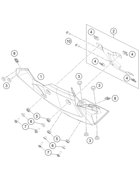 Tuerca Para Chapa M6 SS (KTM/HVA/GG)