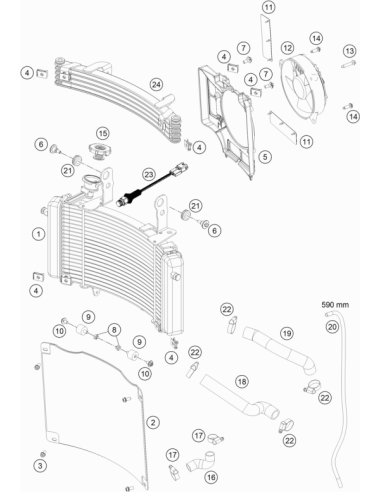Tuerca Para Chapa M6 SS (KTM/HVA/GG)