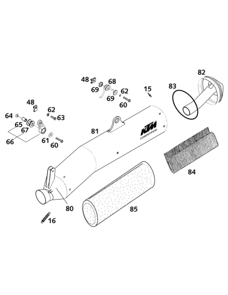 Tuerca Para Chapa M6 SS (KTM/HVA/GG)