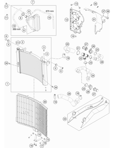 Range Change Metal NUT M5 (KTM/HVA/GG)