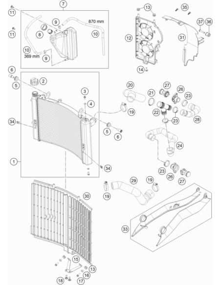 Range Change Metal NUT M5 (KTM/HVA/GG)