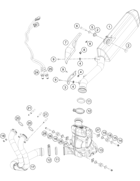Range Change Metal NUT M5 Inox (KTM/HVA/GG)
