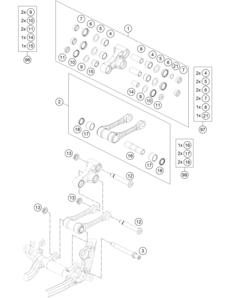 Steel Washer 15.2x19x0.1 (KTM/HVA/GG)