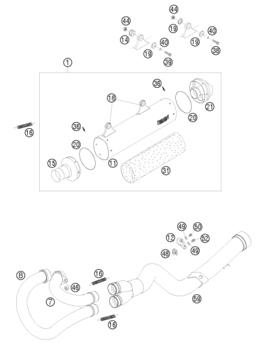 Bushing 7,5x12x28x7,8 '96 (KTM/HVA/GG) St:70