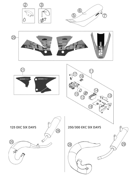 CUP SET Short (KTM/HVA/GG) St:70