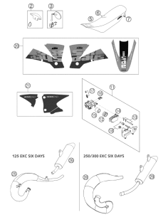 Retaining Spring SET (KTM/HVA/GG)