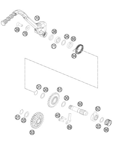 Stop Disk 17,2x25x1 (KTM/HVA/GG)