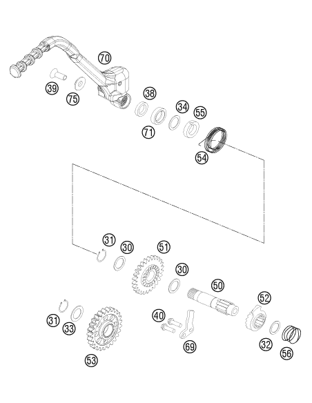 Stop Disk 17,2x25x1 (KTM/HVA/GG)