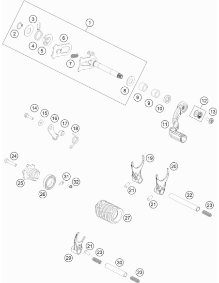 Stop Disk 14x30x1 (KTM/HVA/GG)