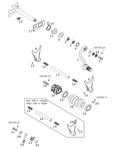 Stop Disk 14x30x1 (KTM/HVA/GG)
