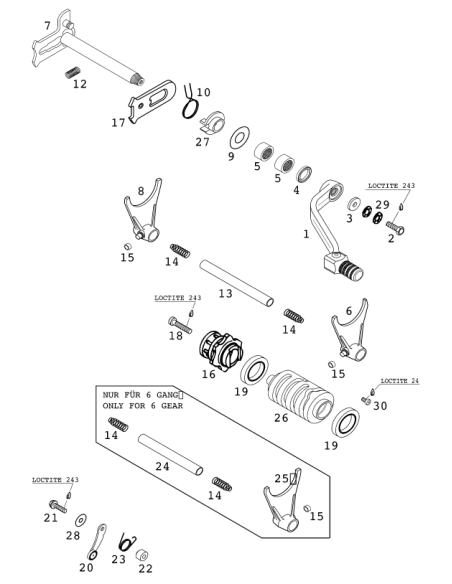 Stop Disk 14x30x1 (KTM/HVA/GG)