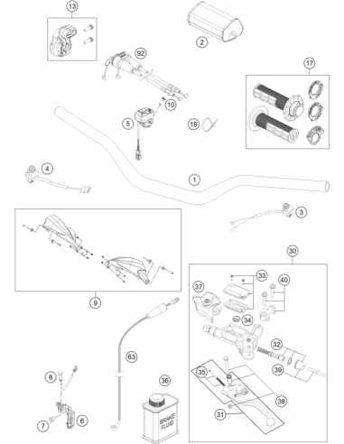 Clamp Cpl. 06 (KTM/HVA/GG)
